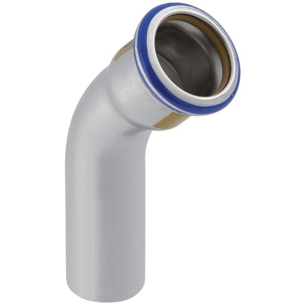 Ge Mapress Edelstahl Bogen 45Gr D42 Mit Einschubende (Gas)-image
