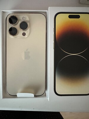 Apple iPhone 14 Pro - 128GB - Gold (Ohne Simlock) (Dual-SIM)