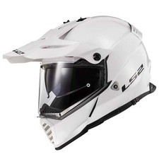 LS2 Blaze Adventure Motorcycle Helmet Solid G...