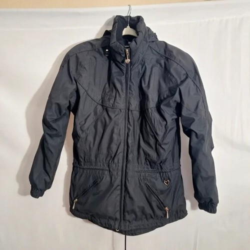 Obermeyer Womens Rose Ski Jacket Size 8 Black Thermolite Insulation Hooded - 第 1/14 張圖片