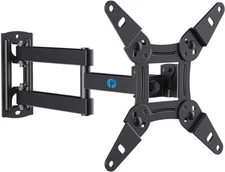Full Motion TV Monitor Wall Mount Bracket Articulating Arms Swivel Tilt Exten...