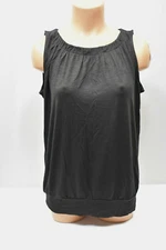 LOFT BOAT NECK SLEEVESLESS  BLOUSE xsm NEW WITH TAG