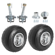 5" Front Rear10X4.50-5 11x7.10-5 Slick Tire Aluminum Rim Wheel Hub Go Kart Cart