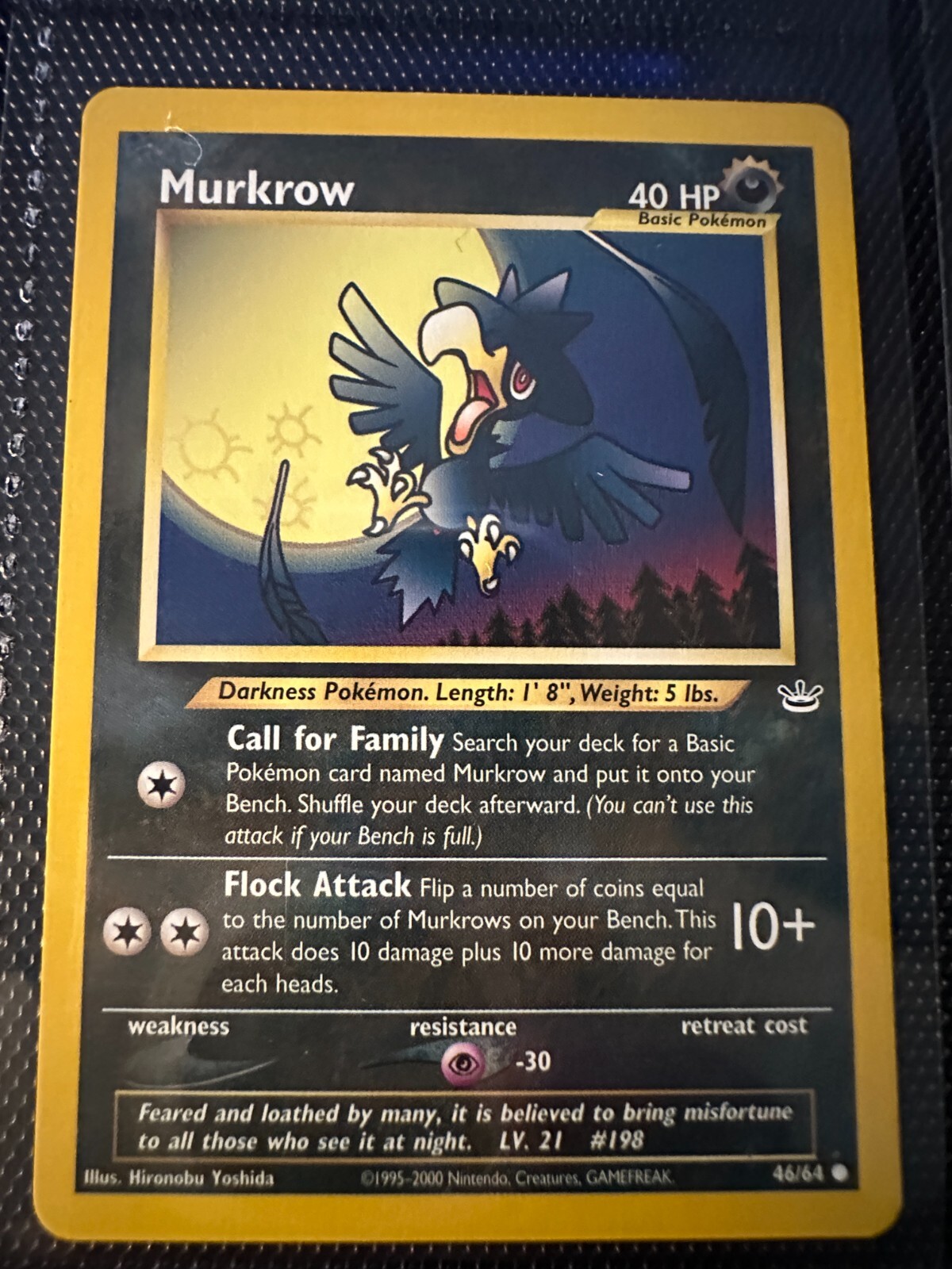 Murkrow 46/64 Neo Revelation Regular
