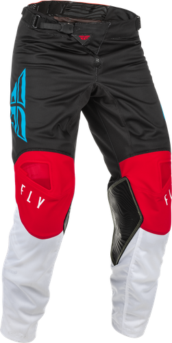 FLY RACING KINETIC MESH PANTS RED/WHITE 