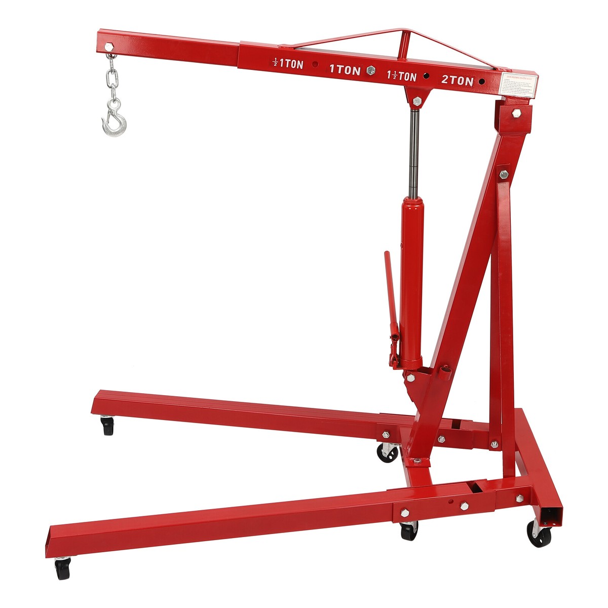 4409LBS 2 TON Heavey Duty Engine Motor Hoist Cherry Picker Shop