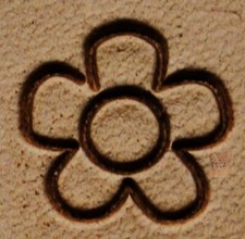 CRAFTOOL - TANDY LEATHER - MINI 2D 3D STAMP - 8850 WILDFLOWER - 8850-00 - NEW