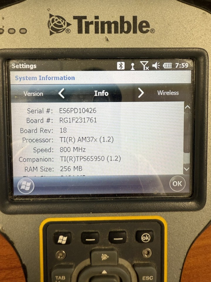 Trimble R10 GPS GNSS RTK Rover Setup w/ TSC3 Access 2017.24 | eBay