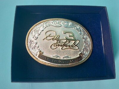 Dale Earnhardt Montana Silversmiths Belt Buckle #3 1998 Daytona