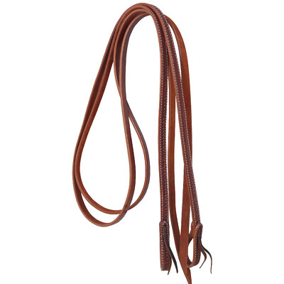 ''Pool´s'' Western-Zügel / Split Reins - 5/8 Zoll (1,6 cm) - mit Basket-Tooling