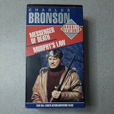 Charles Bronson Double Feature VHS 1995 Messenger of Death  Murphy's Law