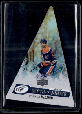 2023-24 Upper Deck UD Ice #DW-16 Connor McDavid Depth of Winter