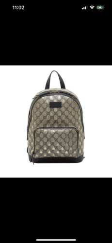Gucci Supreme Bee Monogram Small Backpack
