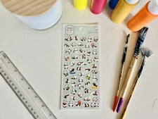 Mind Wave Cute Panda Sticker Sheets For Scrapbooking, Journaling, Planning, deco