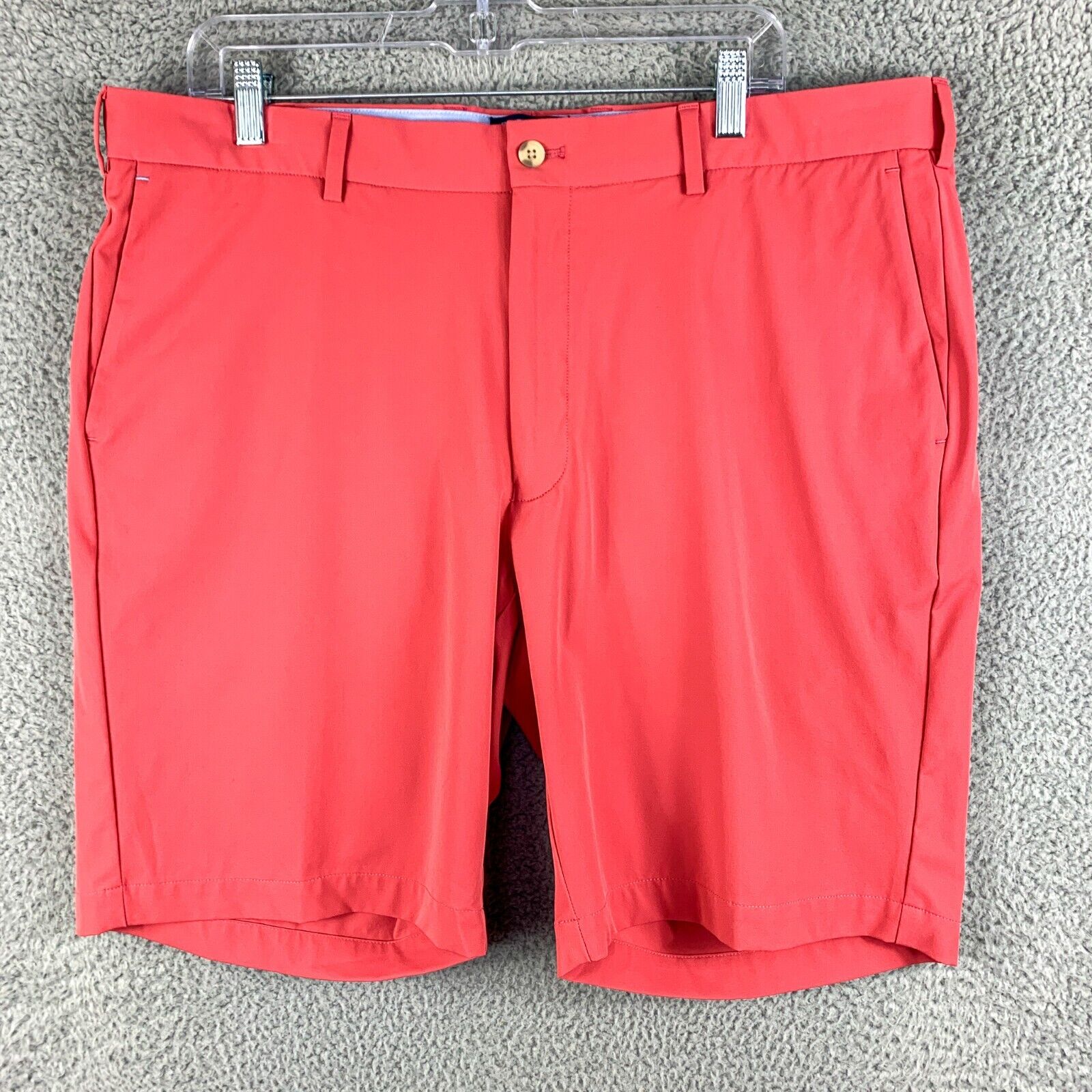 Peter Millar Crown Crafted Performance Shorts Mens 38 Pink Golf Preppy Outdoor