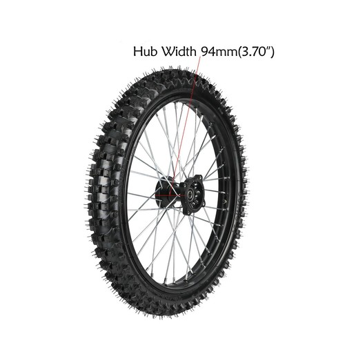 19" 16" Front 70/10019 Rear 90/10016 Tire Wheel Rim for KX100 XR100R