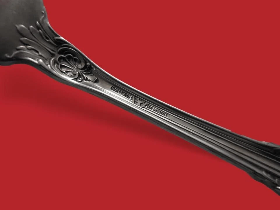 Juego de tenedores de cóctel Sir Christopher by Wallace de plata de ley 12 piezas 5 1/2" Foto 3 de 3