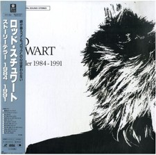 Laserdisc LD Rod Stewart / Storyteller 1984-1991 Japan W/Obi WPLP-9068