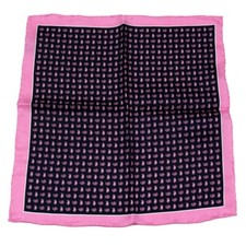 100 Silk Fashion 10" - 10" Pocket Squares for Business, Weddings  Formals