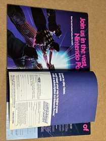 Nintendo Power 1st Issue Super Mario bros 2 Contra NES W Zelda Poster July 1988