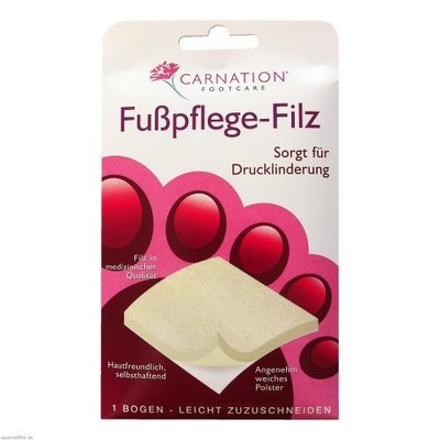 CARNATION Fußpflege-Filz 1 ST