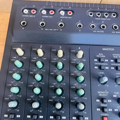 YAMAHA MD4 Mini disc Digital Multi-Track Recorder MTR MD operation