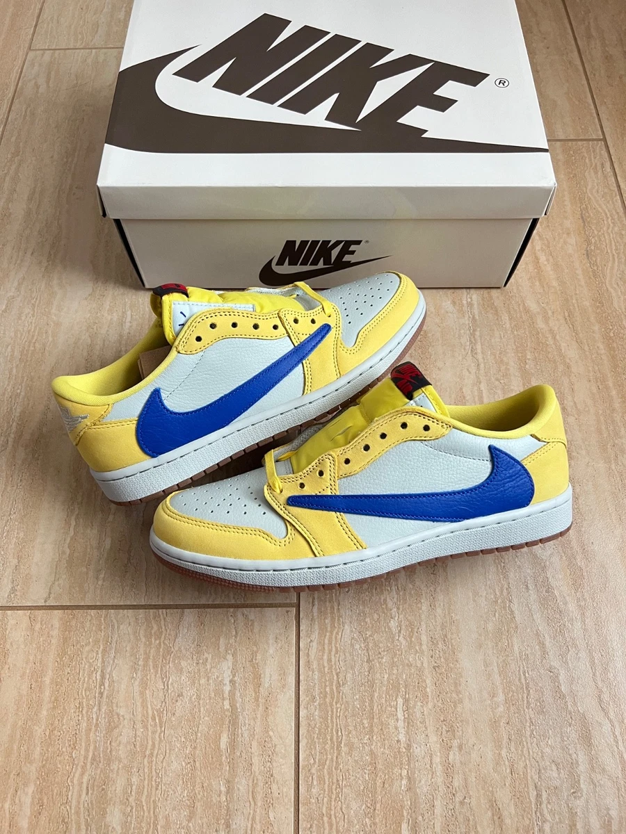 Travis Scott x Air Jordan 1 Retro OG SP Low Canary W for sale | eBay