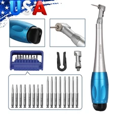 Dental Universal Implant Kit Torque Wrench Contra Angle & 16pcs Drivers Blue