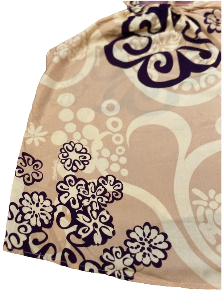 Manuheali’i Tank Top Tie Strap Blouse Woman’s Size *See Description* - Image 2 of 4