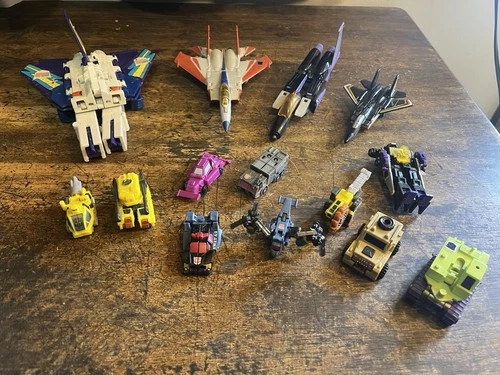 Vintage Transformer G1 Lot/ Transformer Mini Figures. Scythe, Etc. Please Read