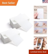 White Perm Papers - 200pcs for Home Salon Use, 4.49x2.56in
