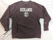 VTG 80's 90's Champion Reverse Weave University of Redlands Sweatshirt Medium