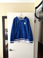 FE Apparel NHL Toronto Maple Leafs Men  s Blue Pullover Hoodie Sweatshirt XL