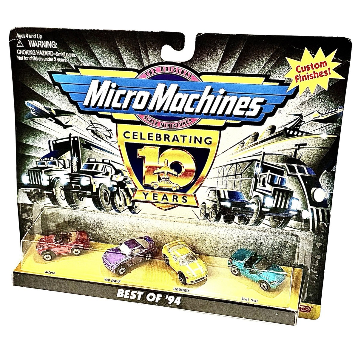 Micro Machines Best Of 94 Set 10 Year Anniversary | eBay