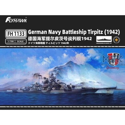 FLYHAWK FH1133 German Battleship TIRPITZ 1942