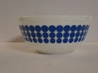 Vintage Pyrex #403 Blue Polka Dot 2 1/2 Qt. Mixing Bowl