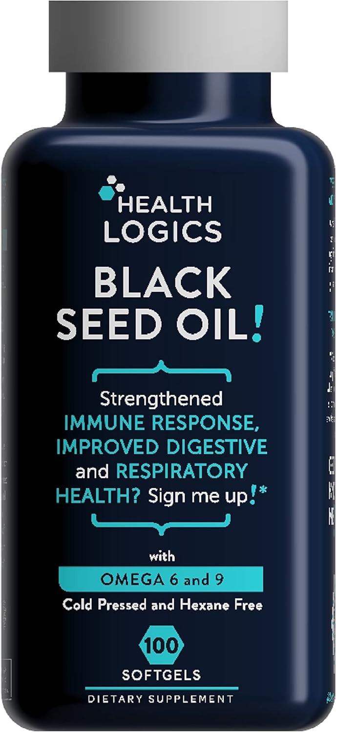 Health Logics Black Seed Oil 100 Softgels