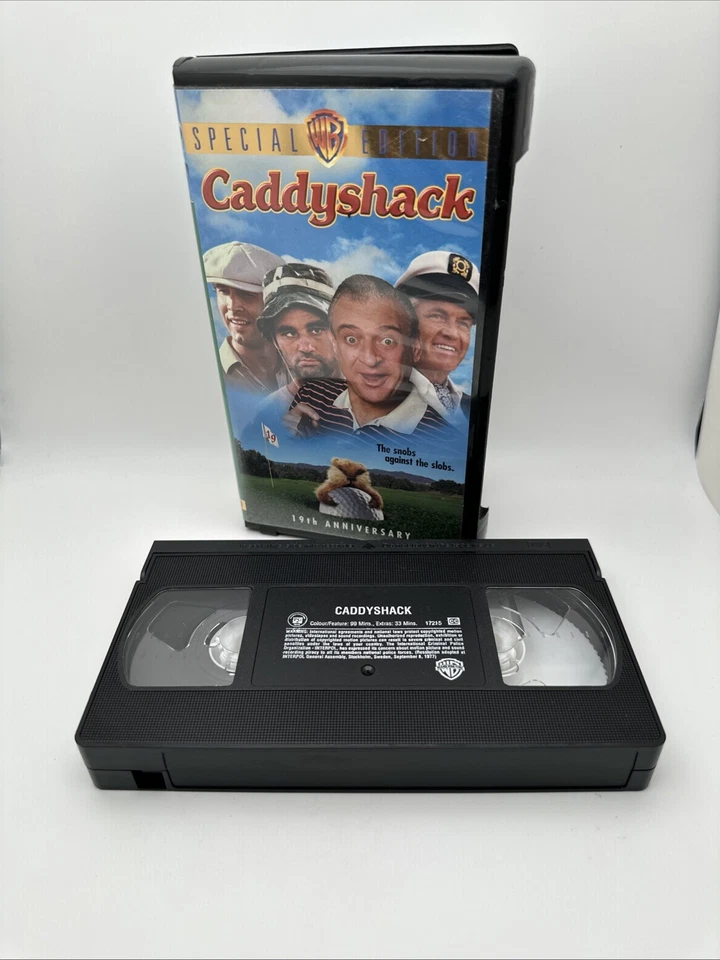 Caddyshack (VHS 1981) Special Edition Clamshell Chevy Chase, Murray, Dangerfield - Image 4 of 4