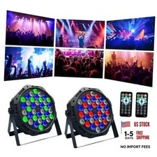 2-Packs 36LED Par Lights DJ Stage Light RGB 2Pack