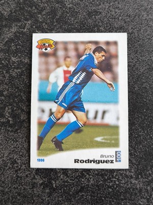 Bruno Rodriguez Karte - Bastia Nr. 100 - Panini UNFP 1996