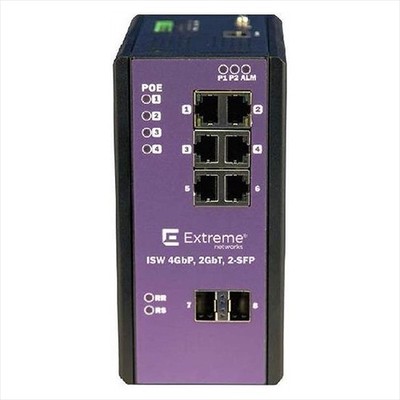 Extreme Networks ISW 4GBP 2GBT 2-SFP Ethernet Switch 16803 