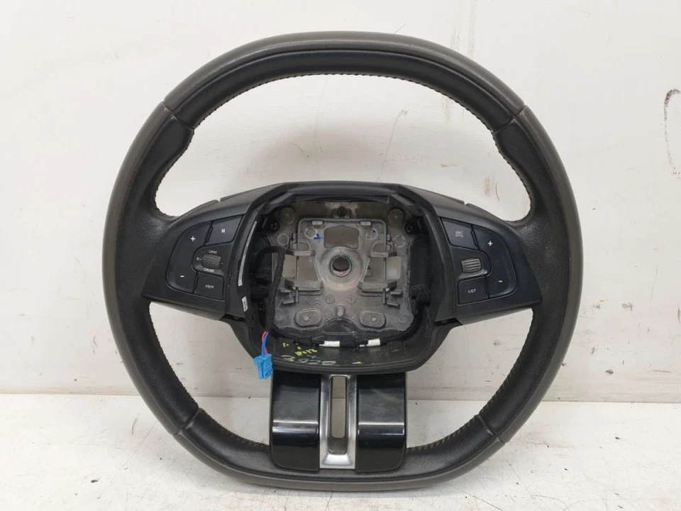 Lenkrad Multifunktion Leder Grau passt für CITROEN C4 CACTUS 1.6 HDI 90 - Bild 2 von 4