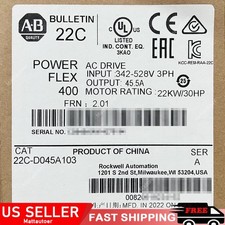 NEW AB 22C-D045A103 PowerFlex 400 22 kW 30 HP...