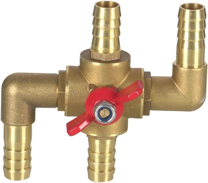 All Solid Brass Body Automobile Integrated 4-Way Heating Water 3/4"(19mm)