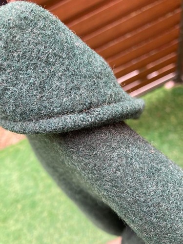FILSON Double Mackinaw Cruiser Wool Jacket Olive Green Made in USA Vintage USED - Picture 7 of 10