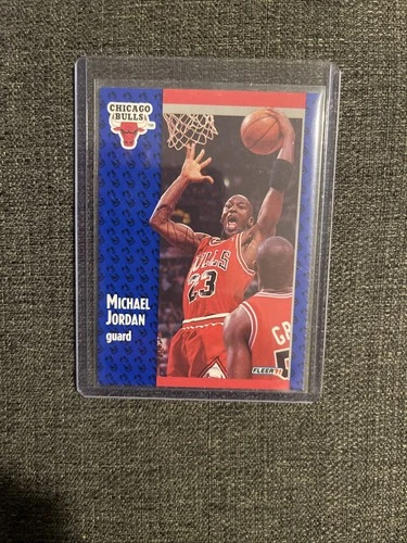 Michael Jordan 1991 Fleer Basketball Card #29 - Chicago Bulls