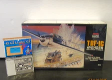 Accurate Miniatures 1:48 TBF-IC Avenger #3403 NEW SEALED + eduard etch FE267