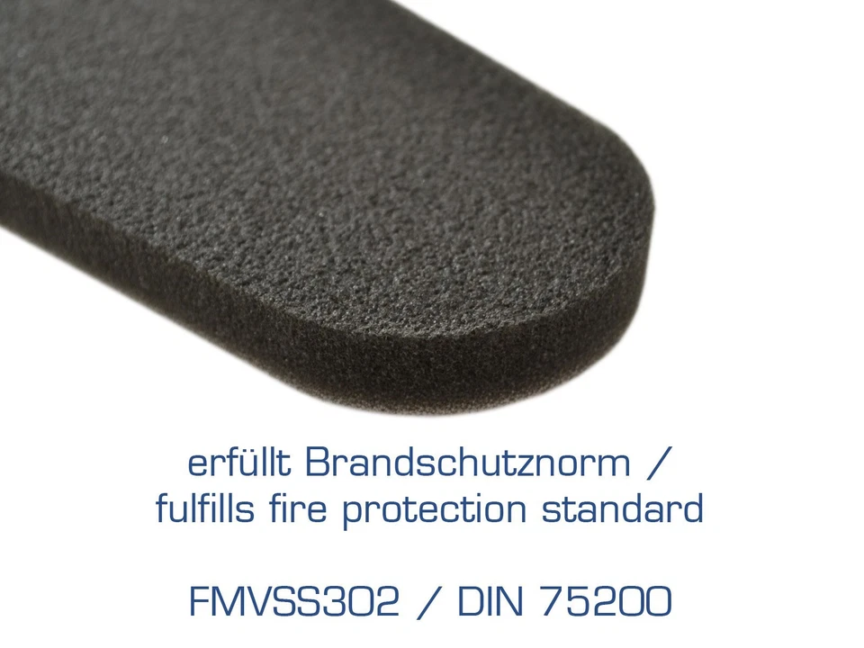 Tappetini isolanti cofano motore per BMW Serie 3 E30 isolamento senza finestra - Immagine 3 di 4