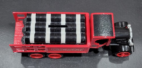 1997 Ertl Collectibles 1/34 1925 Kenworth Stake Truck with Barrels Coastal Bank - Picture 7 of 14