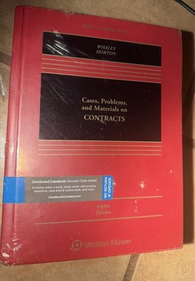 Cases, Problems, and Materials on Contracts by Whaley  Horton isbn 9781543802498